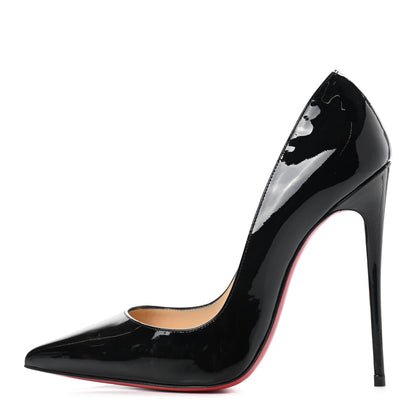 Christian Louboutin Patent So Kate 120 Pumps 38 Black 1 of 9