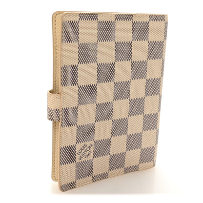 Louis Vuitton Damier Azur Small Ring Agenda Cover 3 of 6
