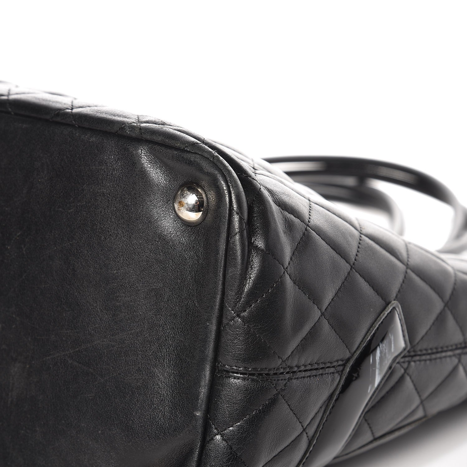 Chanel Calfskin Quilted Large Cambon Tote Black 10 of 13