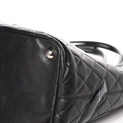 Chanel Calfskin Quilted Large Cambon Tote Black 10 of 13