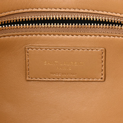 Saint Laurent Suede Calfskin Le 5 A 7 Hobo Beige 6 of 10