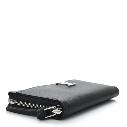 Louis Vuitton Calfskin Zippy Lockme Wallet Black 4 of 10