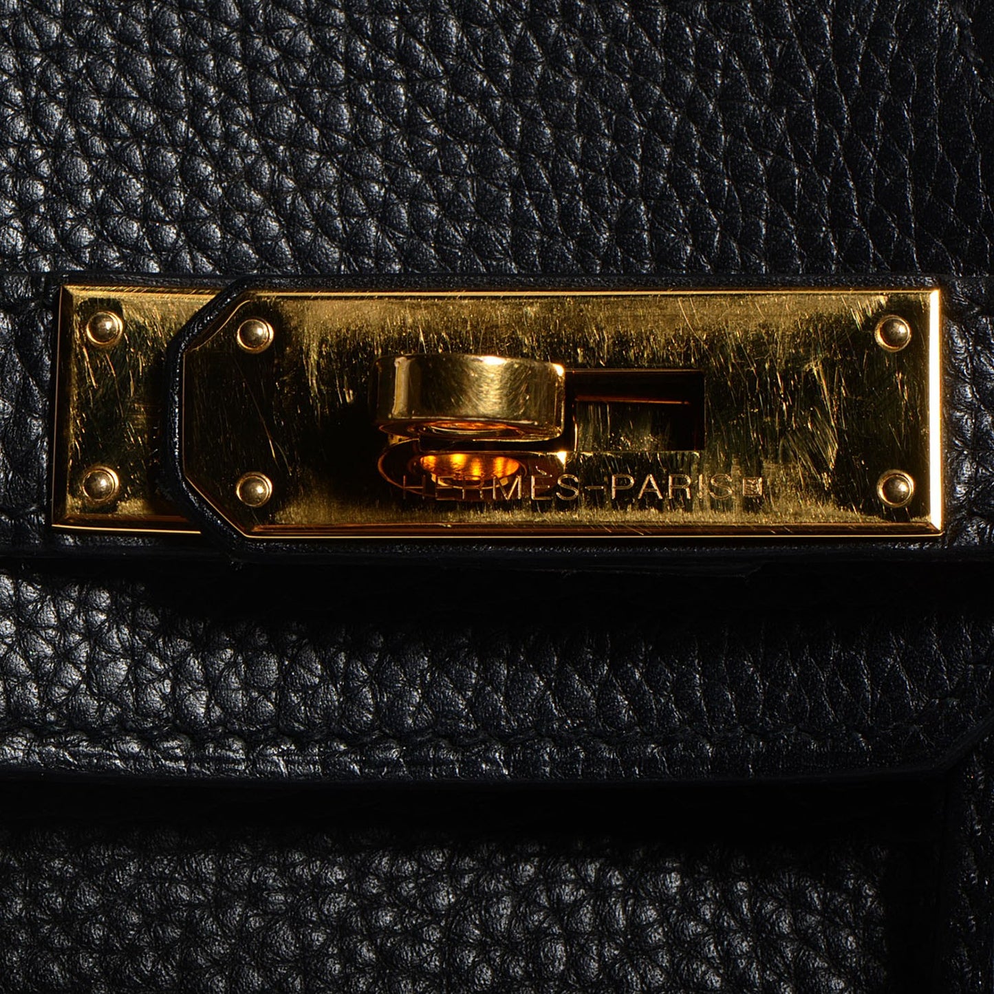 Togo Birkin 30 Black