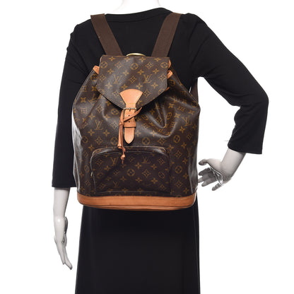 Louis Vuitton Monogram Montsouris GM Backpack 2 of 12