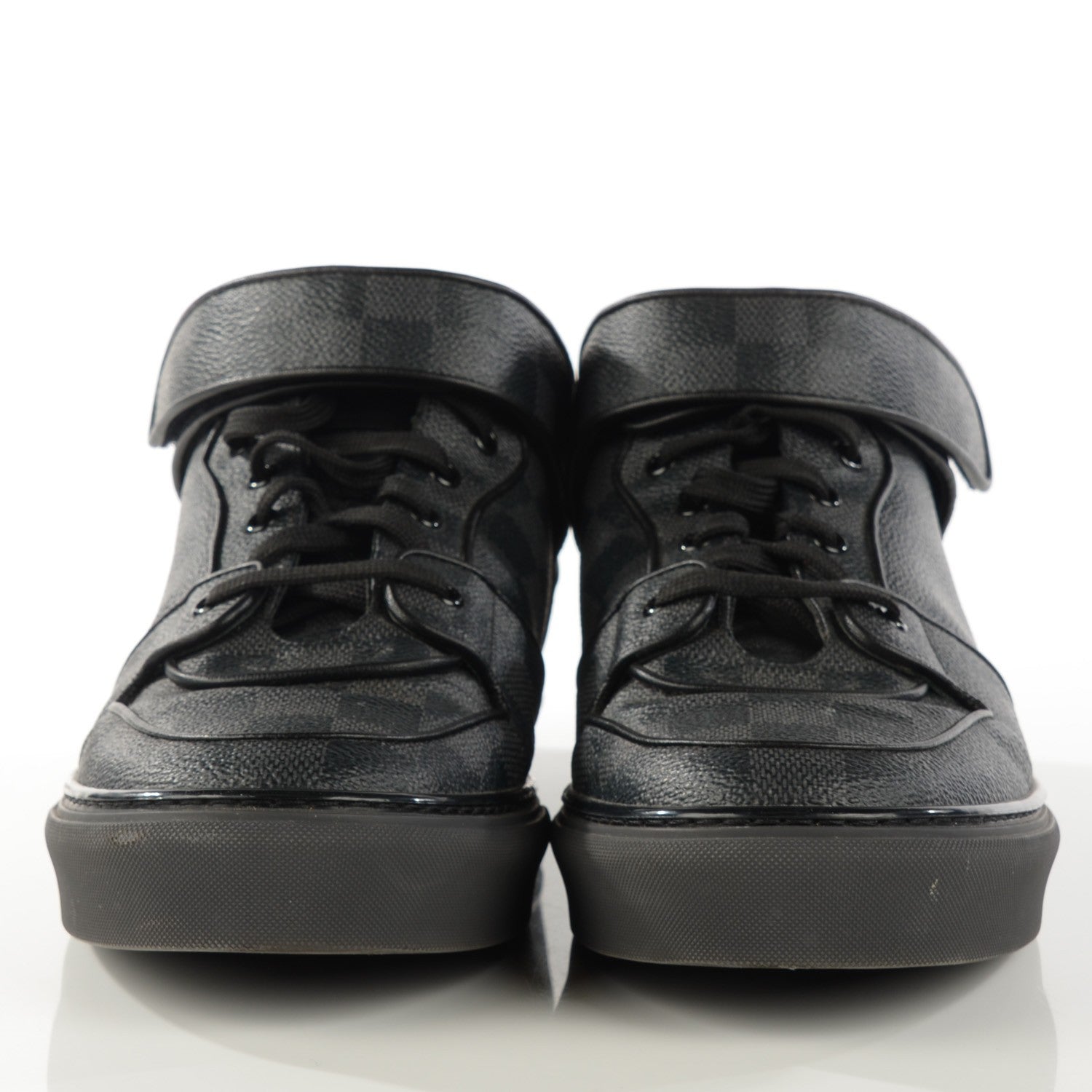 Louis Vuitton Damier Graphite Acapulco Sneakers 9.5 3 of 10