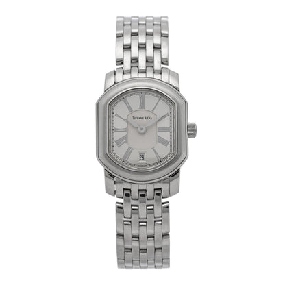 Tiffany Stainless Steel 24mm Mark Coupe Resonator Quartz Watch 1 of 5