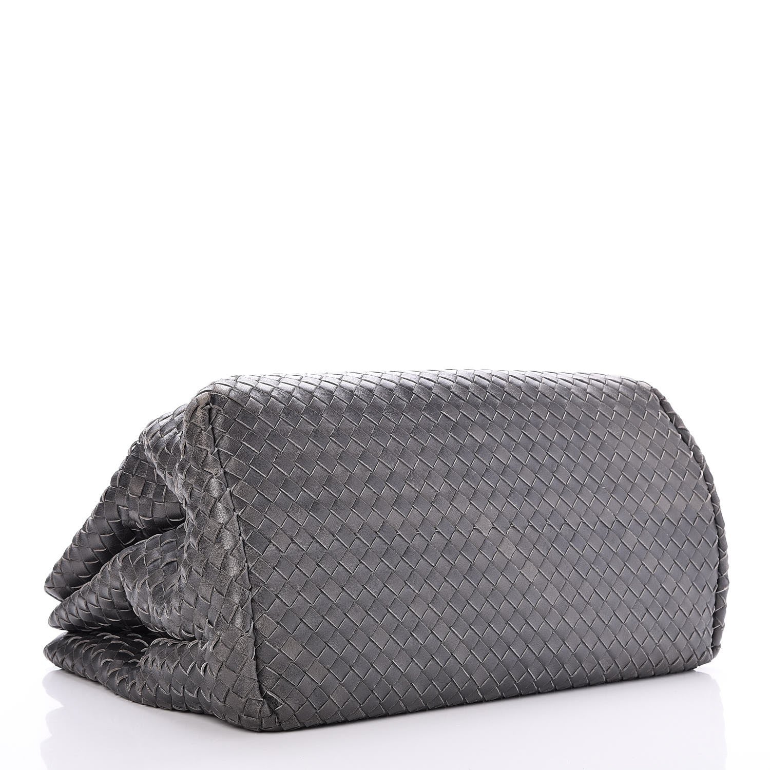 Bottega Veneta Nappa Intrecciato Medium Roma Tote Ferro Gray 4 of 7