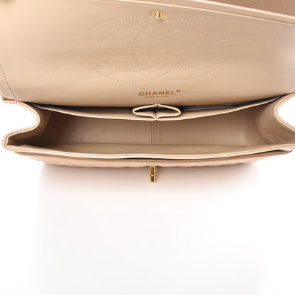 Chanel Caviar Quilted Jumbo Double Flap Beige Clair 5 of 13