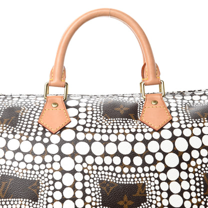 Louis Vuitton Monogram Kusama Town Speedy 30 White 10 of 10