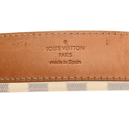 Louis Vuitton Damier Azur 30mm Tresor Belt 90 36 4 of 6