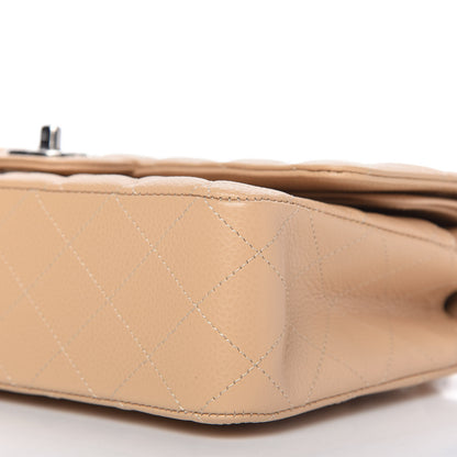 Chanel Caviar Quilted Medium Double Flap Beige 7 of 11