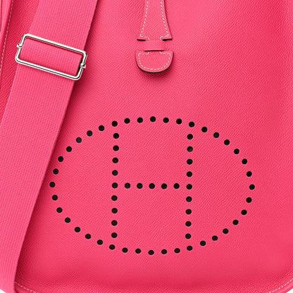 Hermes Epsom Evelyne III PM Rose Tyrien 8 of 10