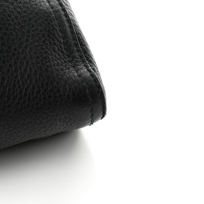 Prada Vitello Daino Swing Flap Shoulder Bag Black 13 of 13