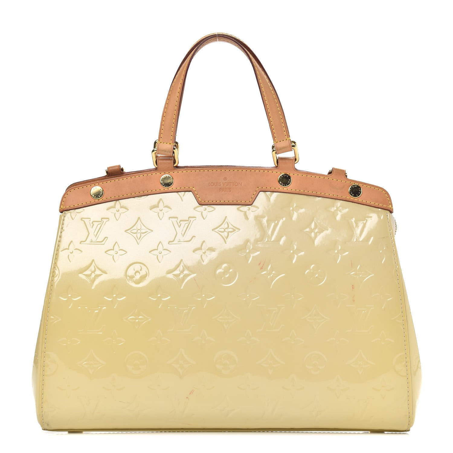 Louis Vuitton Vernis Brea MM Blanc Corail 1 of 15