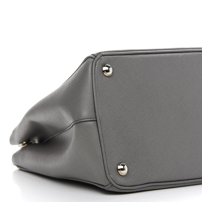 Prada Saffiano Medium Galleria Double Zip Tote Marmo 6 of 12