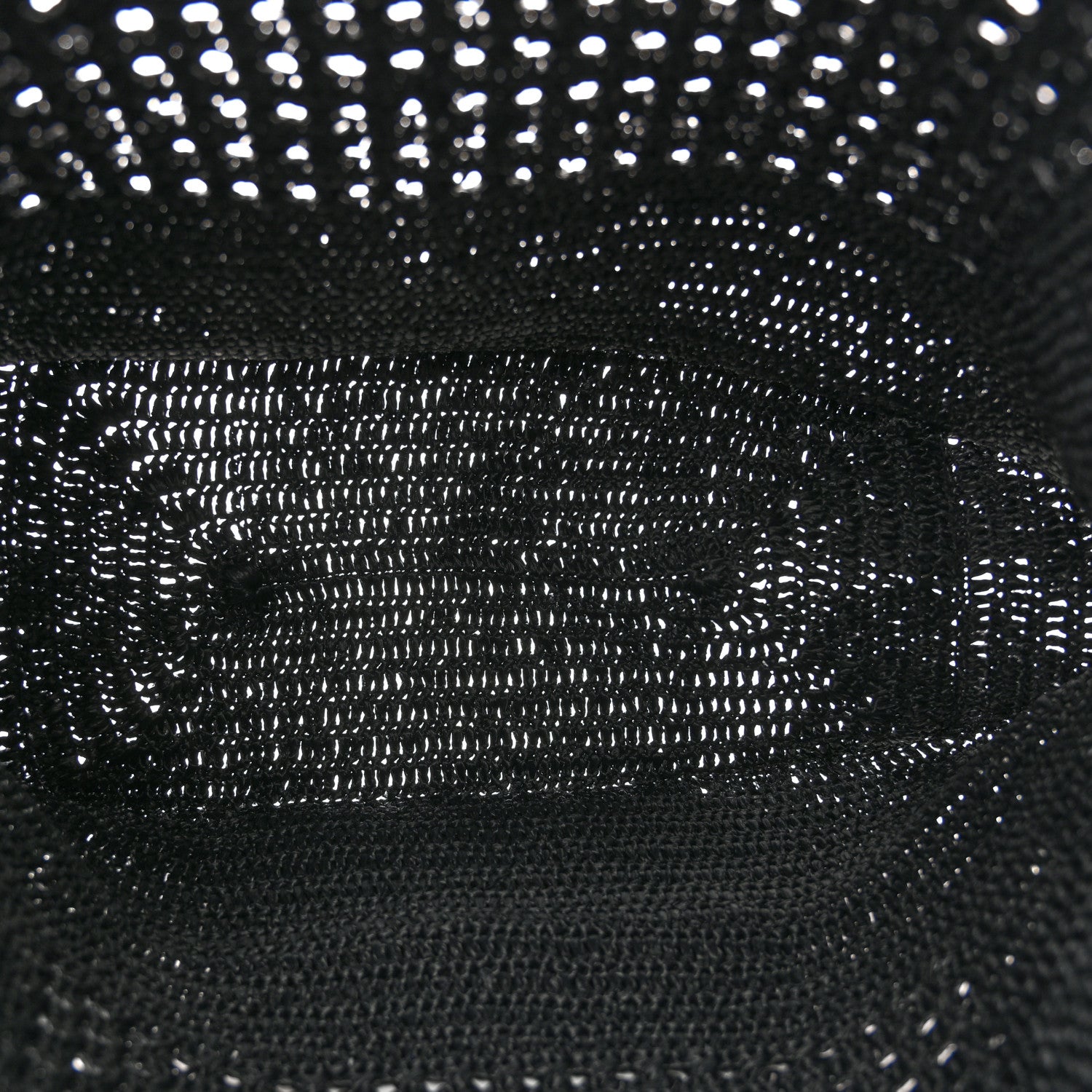 Saint Laurent Raffia Monogram Le 5 A 7 Medium Tote Black 5 of 11