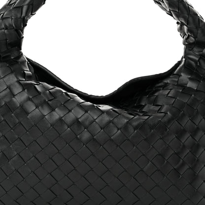 Bottega Veneta Calfskin Intrecciato Small Hop Black 8 of 11