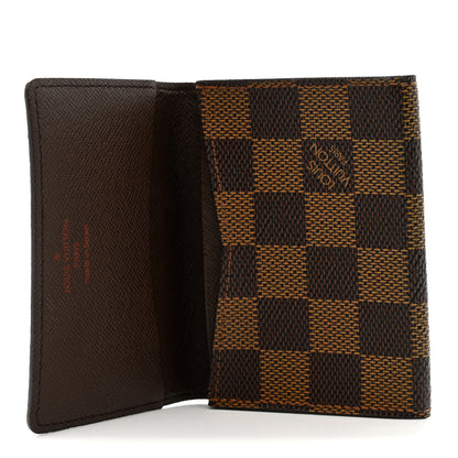 Louis Vuitton Damier Ebene Business Card Holder 5 of 6