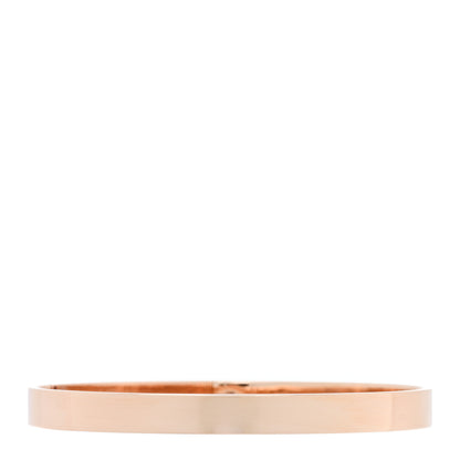 Hermes 18K Rose Gold Diamond PM Kelly Pave Bracelet SH 2 of 4