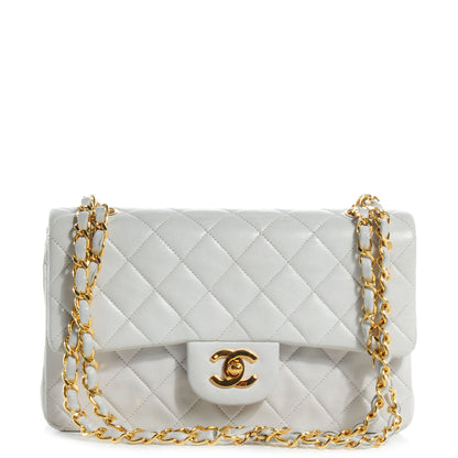 Chanel Lambskin Quilted Small Double Flap White 1 of 8