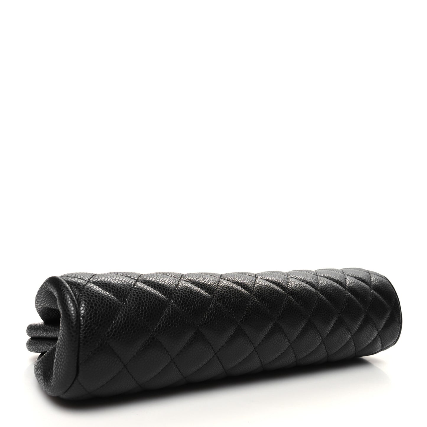 Caviar Quilted Timeless Clutch Black