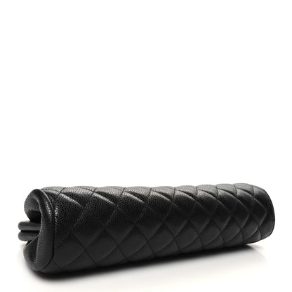 Chanel Caviar Quilted Timeless Clutch Black 4 of 12