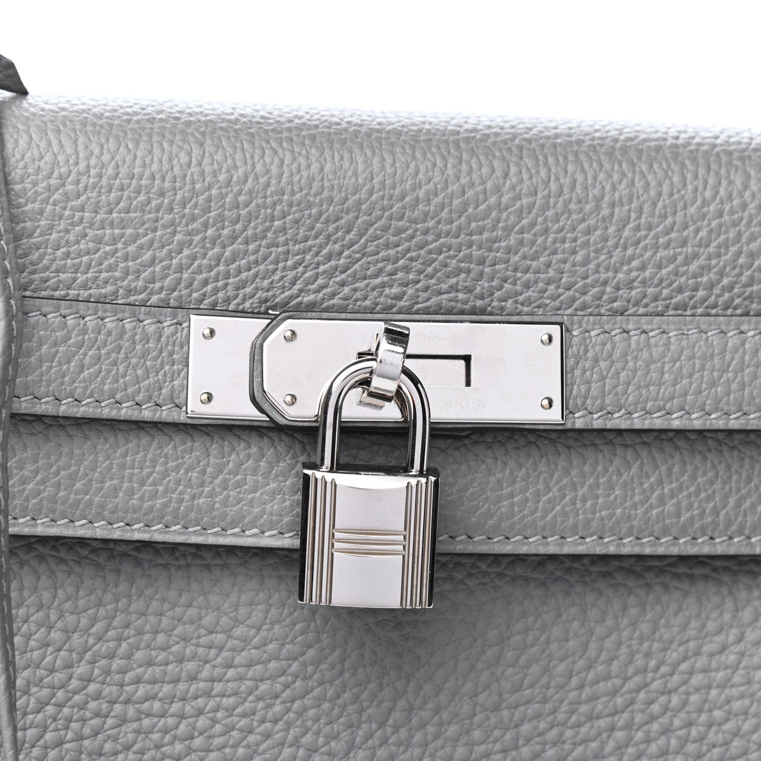 Hermes Togo Kelly Retourne 28 Gris Mouette 11 of 11