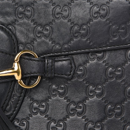 Gucci Guccissima Medium Emily Chain Shoulder Bag Black 17 of 27