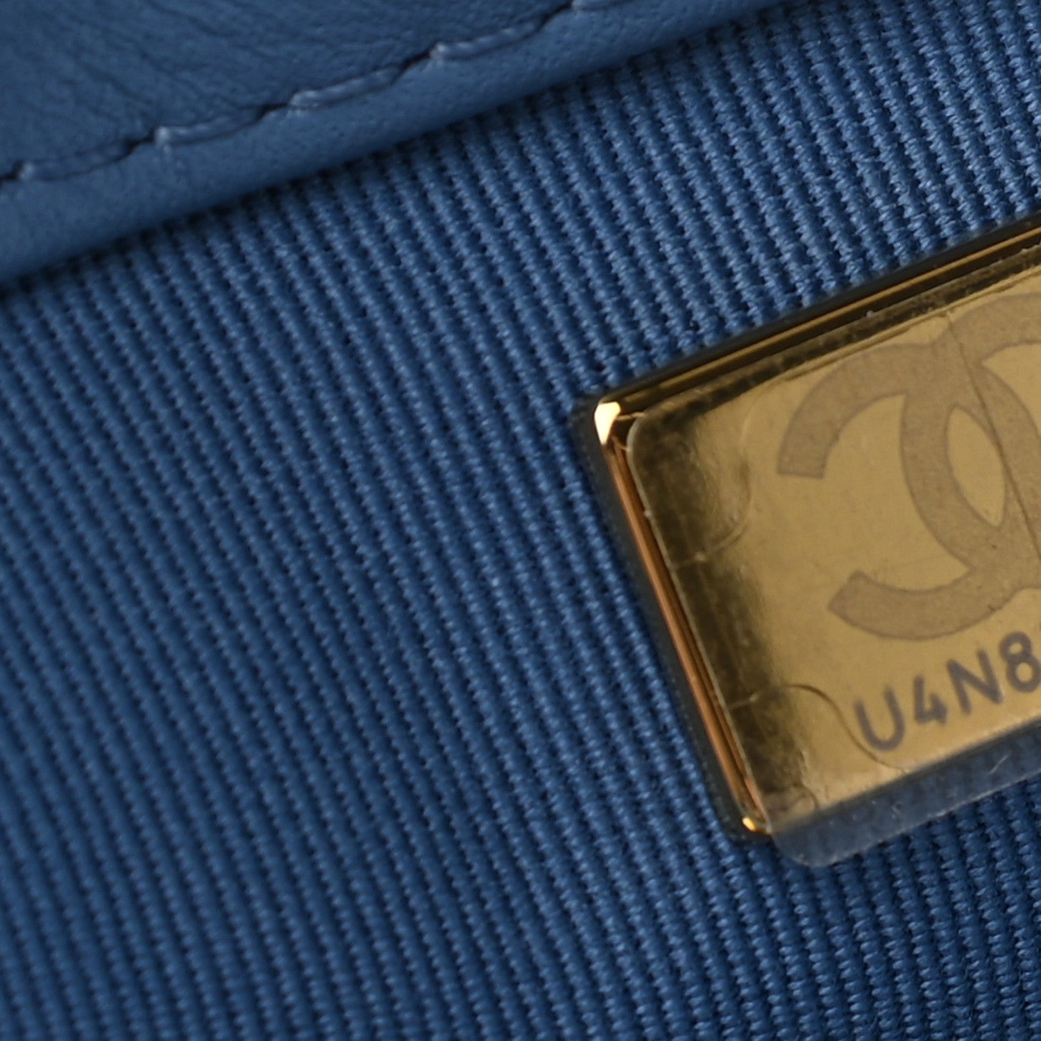 Chanel Denim Quilted Medium Chanel 19 Flap Blue 7 of 11