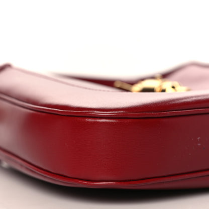 Gucci Boarded Dyana Lux Calfskin Small Jackie 1961 Hobo New Cherry Red 8 of 11