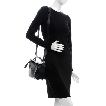 Loewe Calfskin Small Puzzle Bag Black 2 of 12