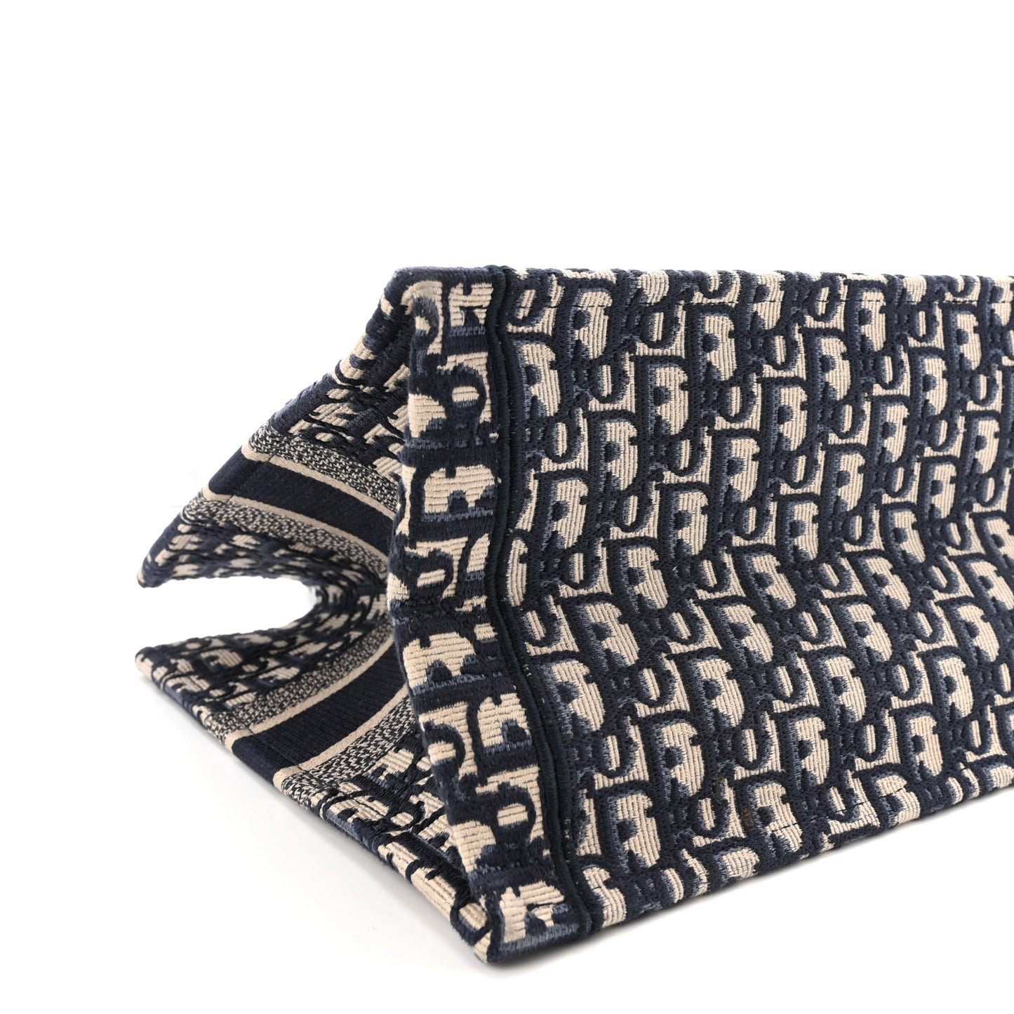 Oblique Medium Book Tote Blue Multicolor