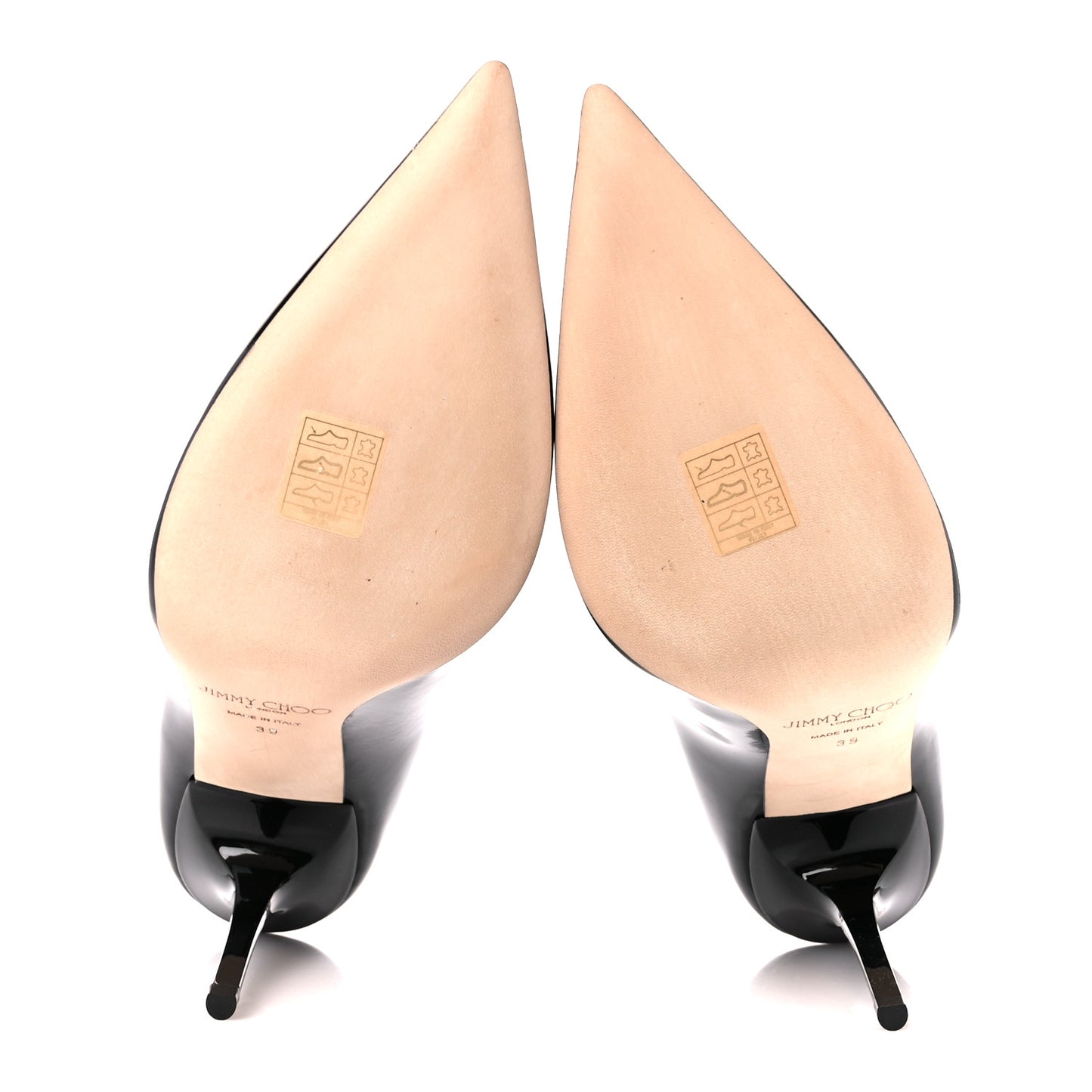 Patent Pointy Toe Abel Pumps 39 Black