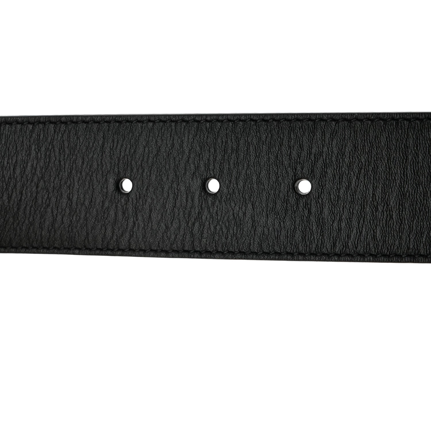 Gucci Calfskin Crystal Double G 40mm Belt 85 34 Black 4 of 5