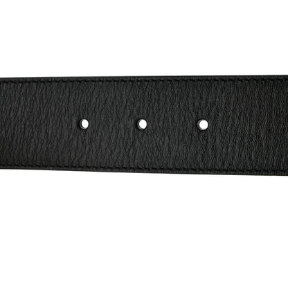 Gucci Calfskin Crystal Double G 40mm Belt 85 34 Black 4 of 5