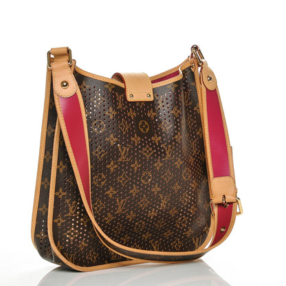 Louis Vuitton Monogram Perforated Musette Fuchsia 3 of 7