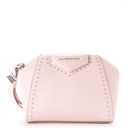Givenchy Smooth Calfskin Studded Antigona Wristlet Pale Pink 1 of 7