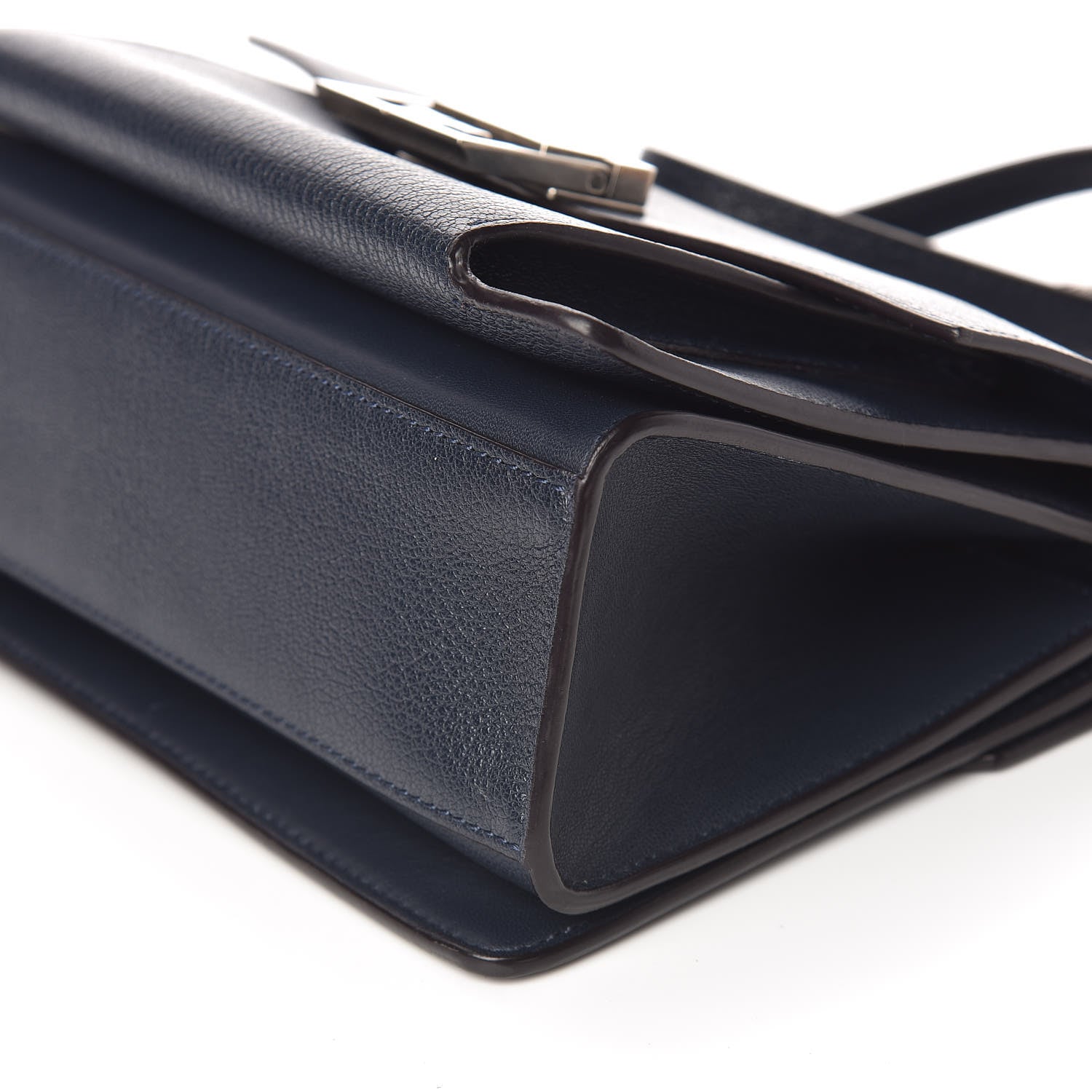 Givenchy Goatskin Small GV3 Shoulder Bag Dark Blue 6 of 9