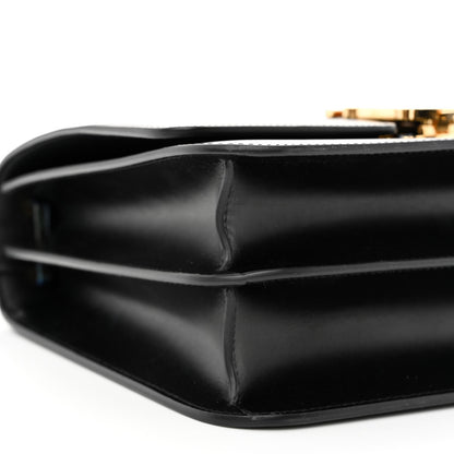 Burberry Calfskin Medium TB Bag Black 9 of 11