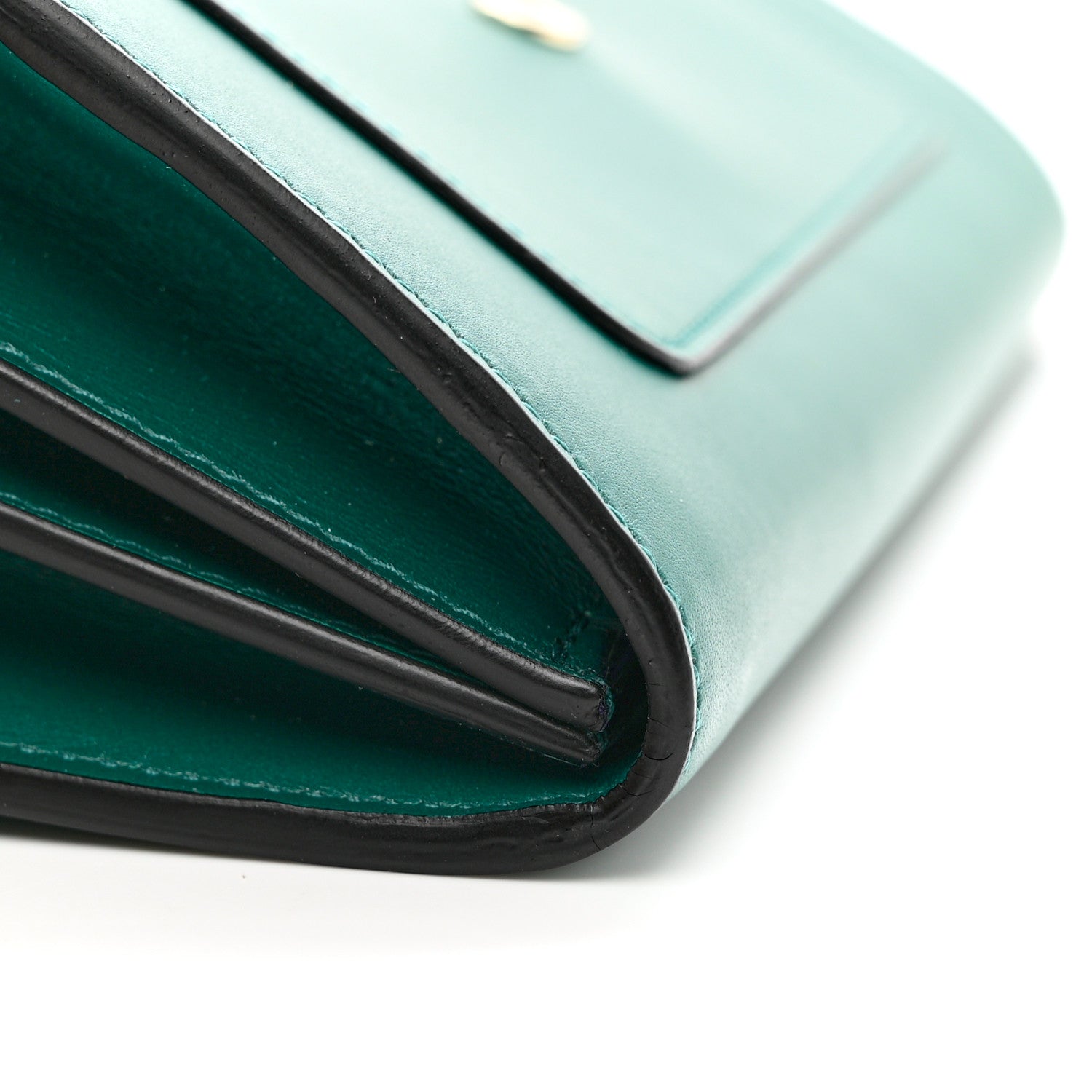 Bulgari Calfskin Serpenti Forever Wallet Emerald Violet Amethyst 7 of 9