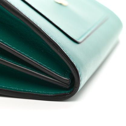 Bulgari Calfskin Serpenti Forever Wallet Emerald Violet Amethyst 7 of 9
