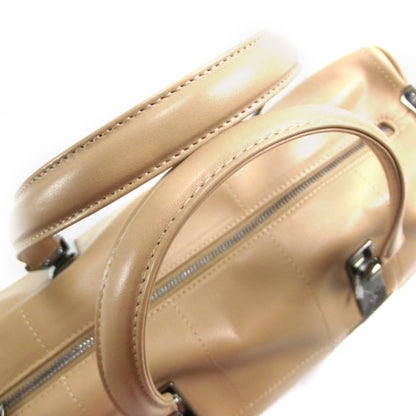 Chanel Leather Square Stitched Large Tote Beige 4 of 16