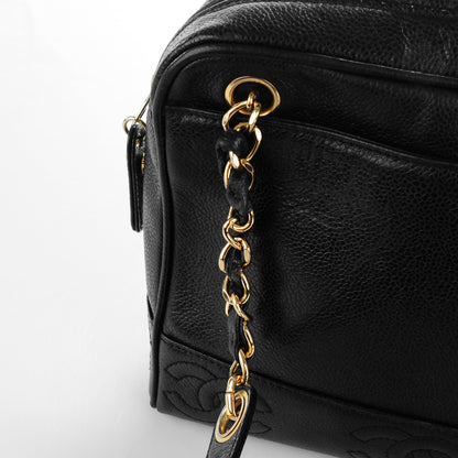 Chanel Caviar CC Shoulder Bag Black 8 of 11