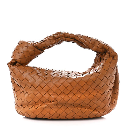 Bottega Veneta Nappa Intrecciato Teen Jodie Hobo Caramel 1 of 12