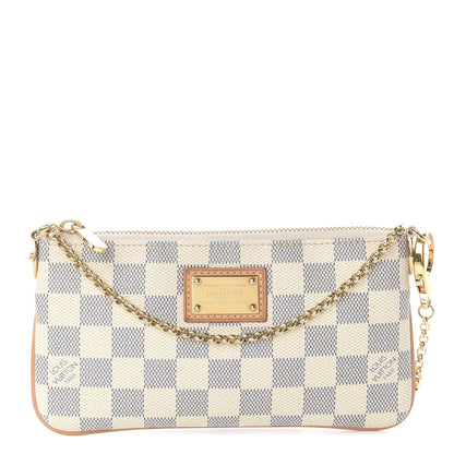 Louis Vuitton Damier Azur Pochette Milla MM 1 of 5