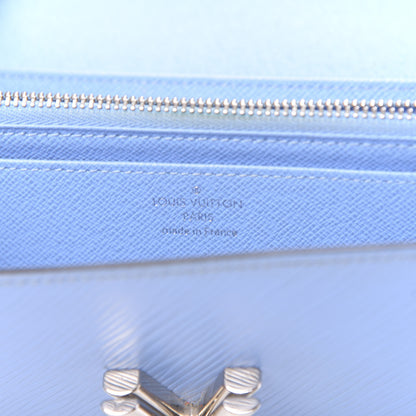 Louis Vuitton Epi Tropical Birds Twist Wallet Bleuet 6 of 10