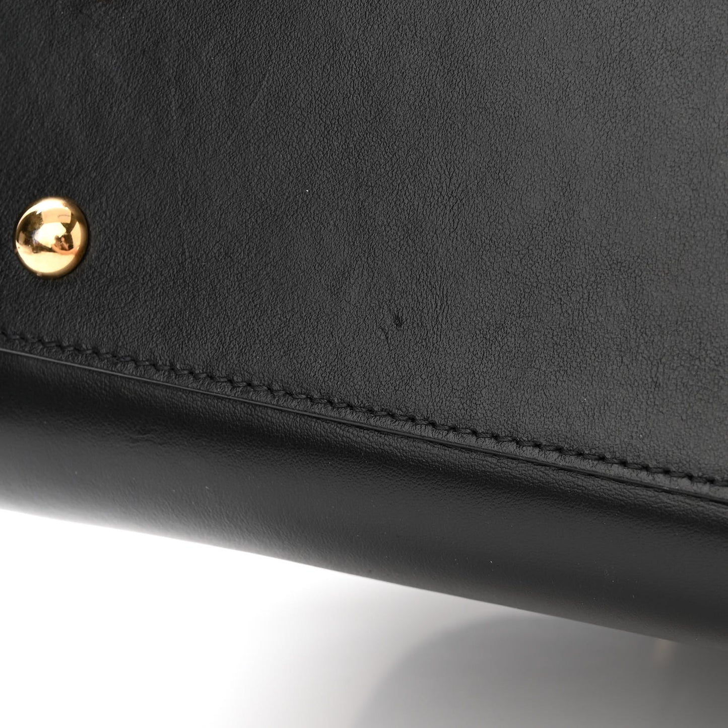 Calfskin Monogram Baby Cabas Black