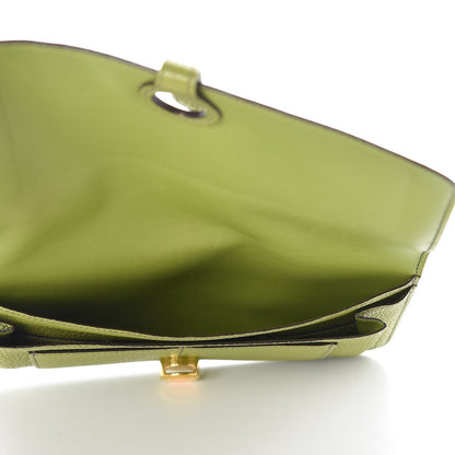 Hermes Togo Dogon Duo Wallet Vert Anis 6 of 13