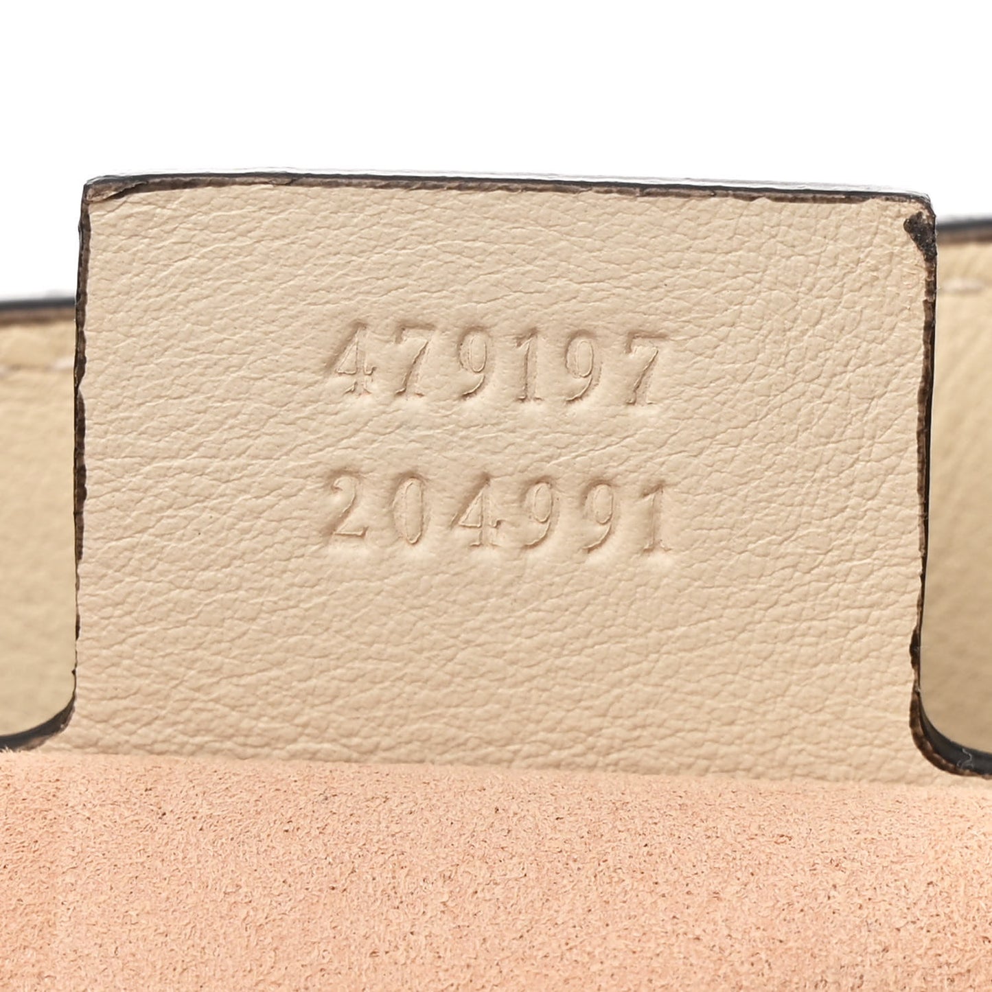 GG Supreme Monogram Medium Padlock Tote White