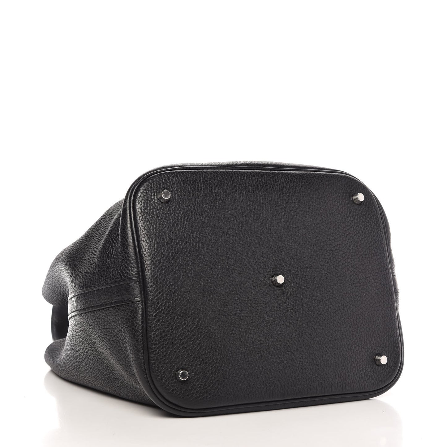 Taurillon Clemence Picotin Lock 26 GM Black